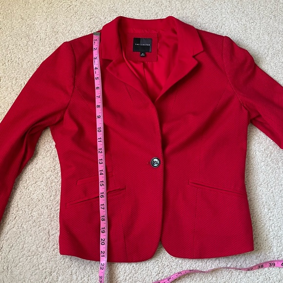 The Limited Red Suit Jacket Size M - Picture 4 of 8